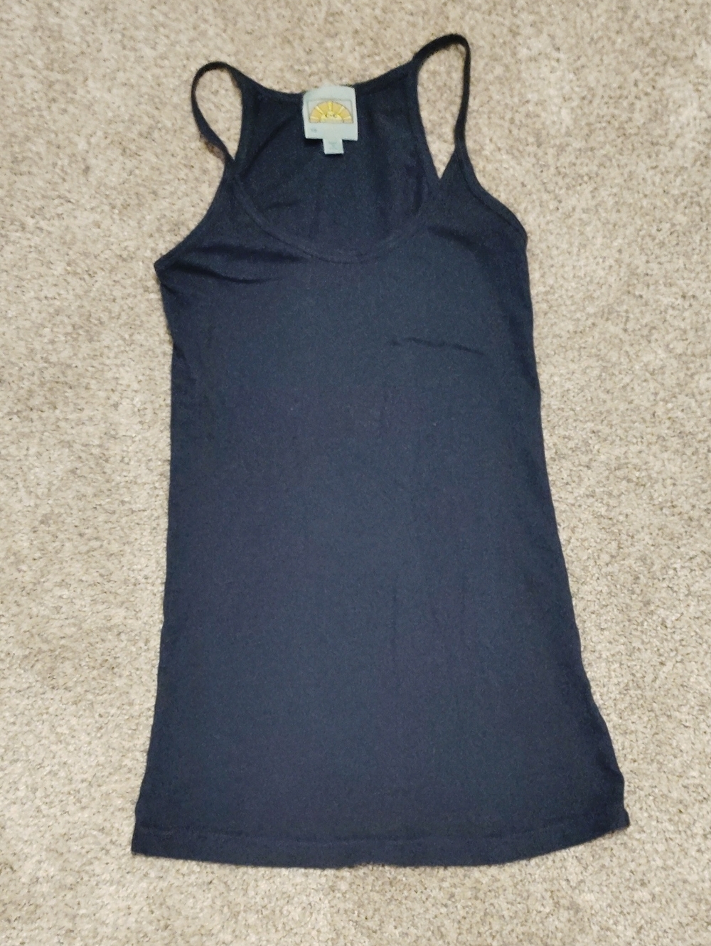 C&C California Black Racerback Tank Top